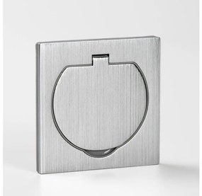 Brilagi - Kültéri beépített padló aljzat IP55 matt króm négyzet 5B320-OEM