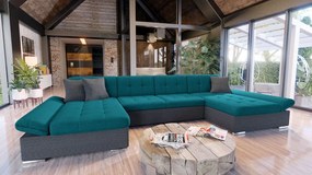 Széthúzható kanapé Agnara (öko-bőr soft 017 + lux 06 + lux 05). 1053632