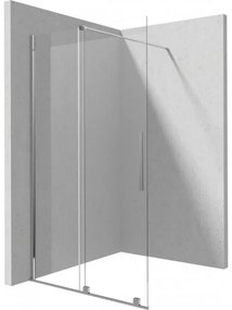 Prizma csúsztatható walk-in zuhanyfal_100x195