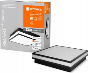 Led Plafon 26W 1400lm Cct Tompítható Négyzet Fekete Smart+ WiFi Mágnes