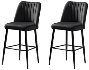 Vento Anthracite bárszék szett, 2 db, 2 db