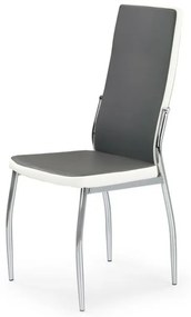 K210 szék, szürke / fehér
