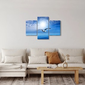 Kép - Sirály a tenger felett (90x60 cm)