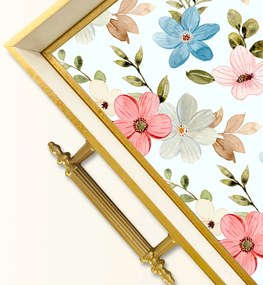 Üveg tálca, 38×24 cm – TPB9790