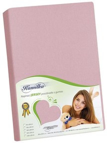 Kamilla dzsörzé lepedő, rózsaszín-lila