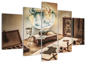 Kép - utazási asztal (150x105 cm)