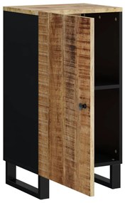 tömör mangófa tálalószekrény ajtóval 40x31x75 cm