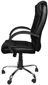Office chair eco leather - black MALATEC