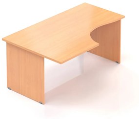 Visio ergonomikus asztal 160 x 100 cm, bal, bükkfa