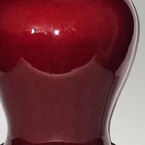 Elstead klasszikus asztali lámpa oxblood piros grafit elsdl-majin-small-tl-oxb