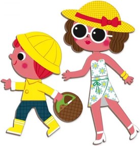 Janod - MAGNETIBOOK mágneses interaktív készlet évszakokkal