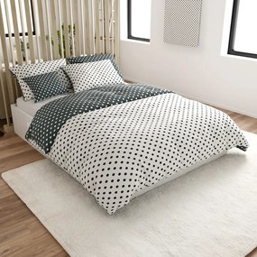 Colam fehér pamut ágyneműhuzat