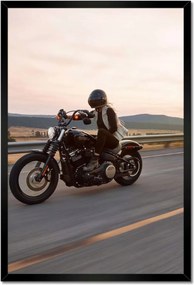 Poszterek keretben 40x60 Harley Davidson Motorkerékpár