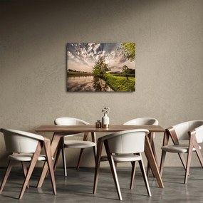 Természet kép sugarakkal (70x50 cm)