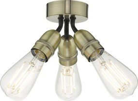 Dar Lighting vintage mennyezeti lámpa yao antik sárgaréz daryao0375