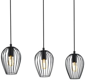 Eglo 49478 - Csillár NEWTOWN 3xE27/60W/230V