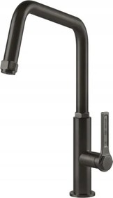 Álló konyhai csaptelep Gessi Officine fekete