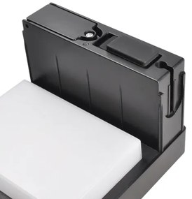 Solight WO7202 - Palermo LED napelemes lámpa szenzorral, 5W, 2000mAh, IP54, feke