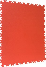 Pvc garázscsempék, piros, sima bőr mintázatú, műhelybe, Moduláris padló