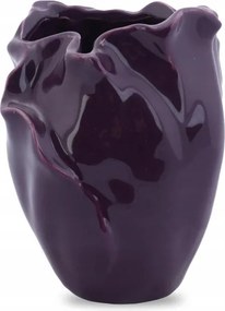 Váza virágszirmok lila Dekoratív váza