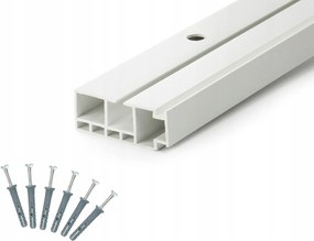 Mennyezeti Sín Pvc mennyezeti függönykarnis 1 vágányos 90cm