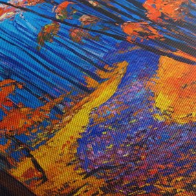 Egy őszi erdő képe (150x105 cm)