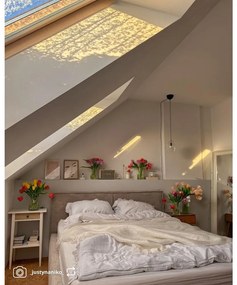 Franciaágy 160 cm Fatime (ágyráccsal) (tárolóhellyel) (sötét bézs + fekete). Akció -16%. 1099177