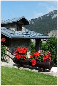 Poszterek 60x90 Házikó a hegyekben