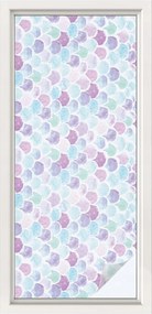 Öntapadós Ablakfólia Adatvédelem Pasztell pöttyök 50x116