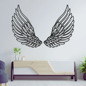 Kivételes fa faldekoráció angyalszárnyak | ANGELIC