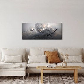 Absztrakt gömbök képe (120x50 cm)
