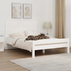 fehér tömör fenyőfa fali fejtámla 140x3x60 cm