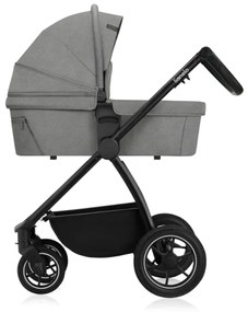 Lionelo - Kombinált babakocsi 3 az 1-ben MERIL Grey Stone