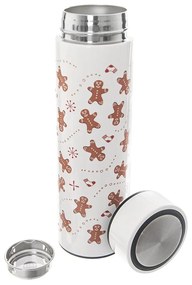 Fehér termosz 400 ml – Orion