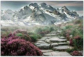 Fotótapéták 104x70 Hegyi kilátás Tájkép Köd