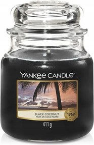 Yankee Candle Black Coconut Gyertya Közepes