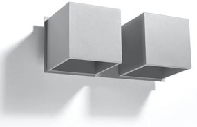 Sollux SL.0658 - QUAD fali lámpa 2xG9/40W/230V szürke