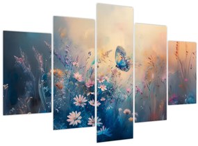 Kép - Rét pillangóval (150x105 cm)