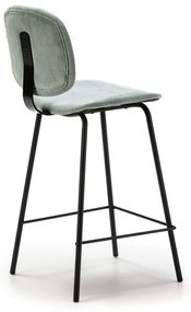 Világoskék bárszék szett 2 db-os (ülésmagasság 66 cm) Arus – Marckeric