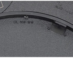 Fulgur s-42591-LED Mennyezeti lámpa érzékelővel NOMY-S 40W/230V 3000/4000/6000K IP40 fekete