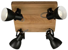 Brilo Brilo - Spotlámpa VINTAGE 4xGU10/35W/230V BL1850