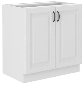 Alsó konyhaszekrény Vintageline 80 D 2F BB (fehér) . 1103347