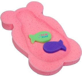 Hab alátét maxi New Baby medve rózsaszín
