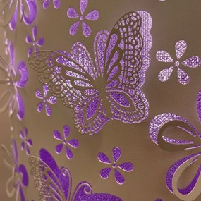 ONLI - Állólámpa TITILLA 1xE27/22W/230V lila/fehér