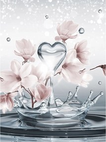 Fotótapéta Magnólia elegancia és frissesség virágok absztrakt 206x275 +ragasztó