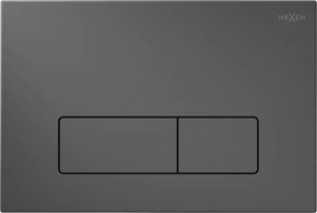 Mexen Fenix 13 Slim öblítőgomb, pisztoly szürke - 601366