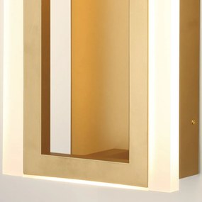 Quintiesse modern fali lámpa inizio fehér matt fehér csiszolt arany elsqn-inizio-1w-bg
