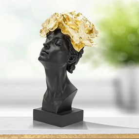 Poligyanta szobor 36,5 cm Woman With Butterfly – Mauro Ferretti