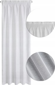 Függöny kész erkélyfüggöny fehér nappali függöny 140x250 cm Rebecca