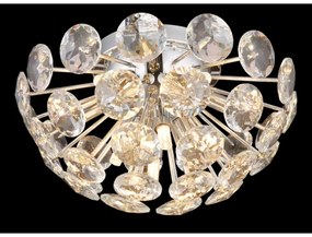 Globo 16047DC - Mennyezeti lámpa VIRINA 10xG9/7W/230V fényezett króm átm. 39 cm